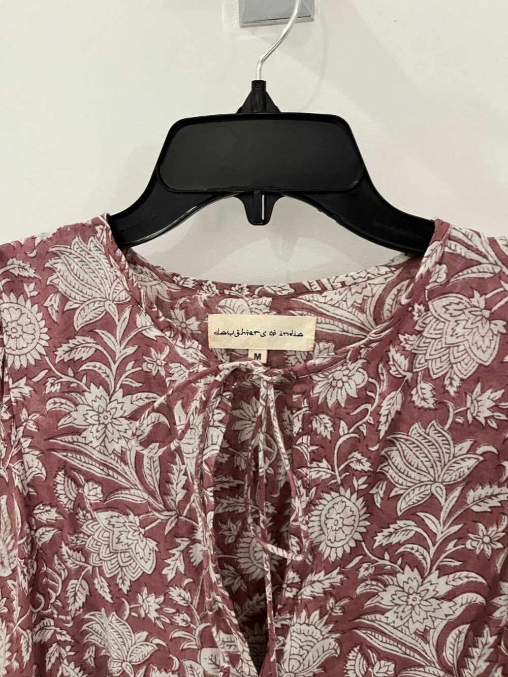 NWOT Daughters of India Kyra Midi Dress - Musk - Size M MEDIUM - Floral Printed - Picture 8 of 10